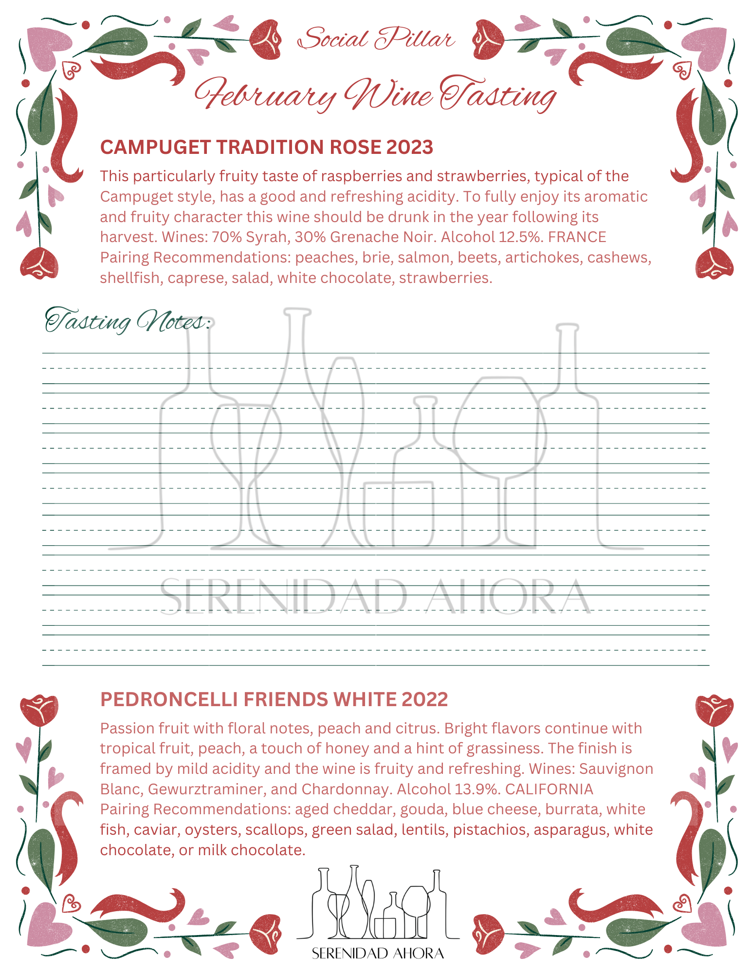 tasting notes